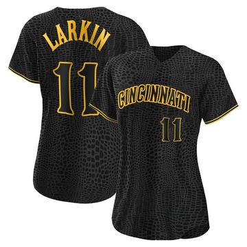 Top-selling Item] Barry Larkin 11 Cincinnati Reds 2023 City Connect Player  Elite 3D Unisex Jersey - Black