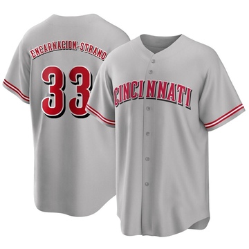 CHRISTIAN ENCARNACION STRAND REDS SIGNED CUSTOM JERSEY – Playball Ink