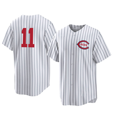 Hal Mcrae Cincinnati Reds Women's Backer Slim Fit T-Shirt - Ash