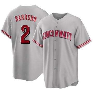 Women's Cincinnati Reds ＃2 Jose Barrero Black 2023 City Connect Name &  Number T-Shirt - Reds Store