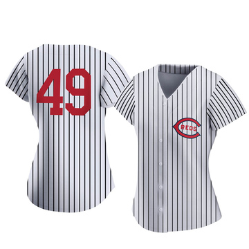 Rawly Eastwick Men's Cincinnati Reds Home Jersey - White Authentic